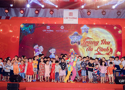Thiếu nhi Vị Thanh vui Trung thu tưng bừng tại Khu Đô Thị Western Pearl 2
