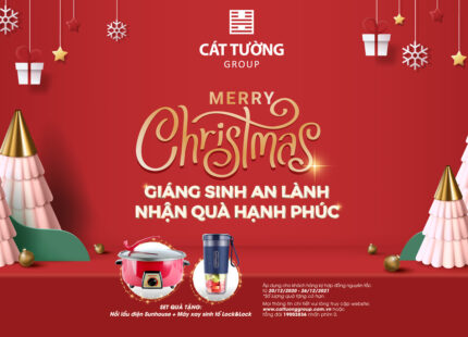 Chương trình khuyến mãi “GIÁNG SINH AN LÀNH – NHẬN QUÀ HẠNH PHÚC”