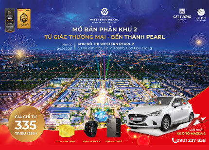 Dự án Cát Tường Western Pearl mở bán đợt 2 Phân khu Tứ giác Thương mại Bến Thành Pearl
