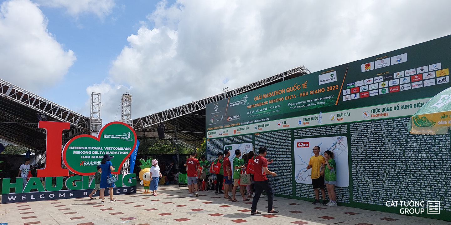 Booth Mekong Delta Marathon 2022