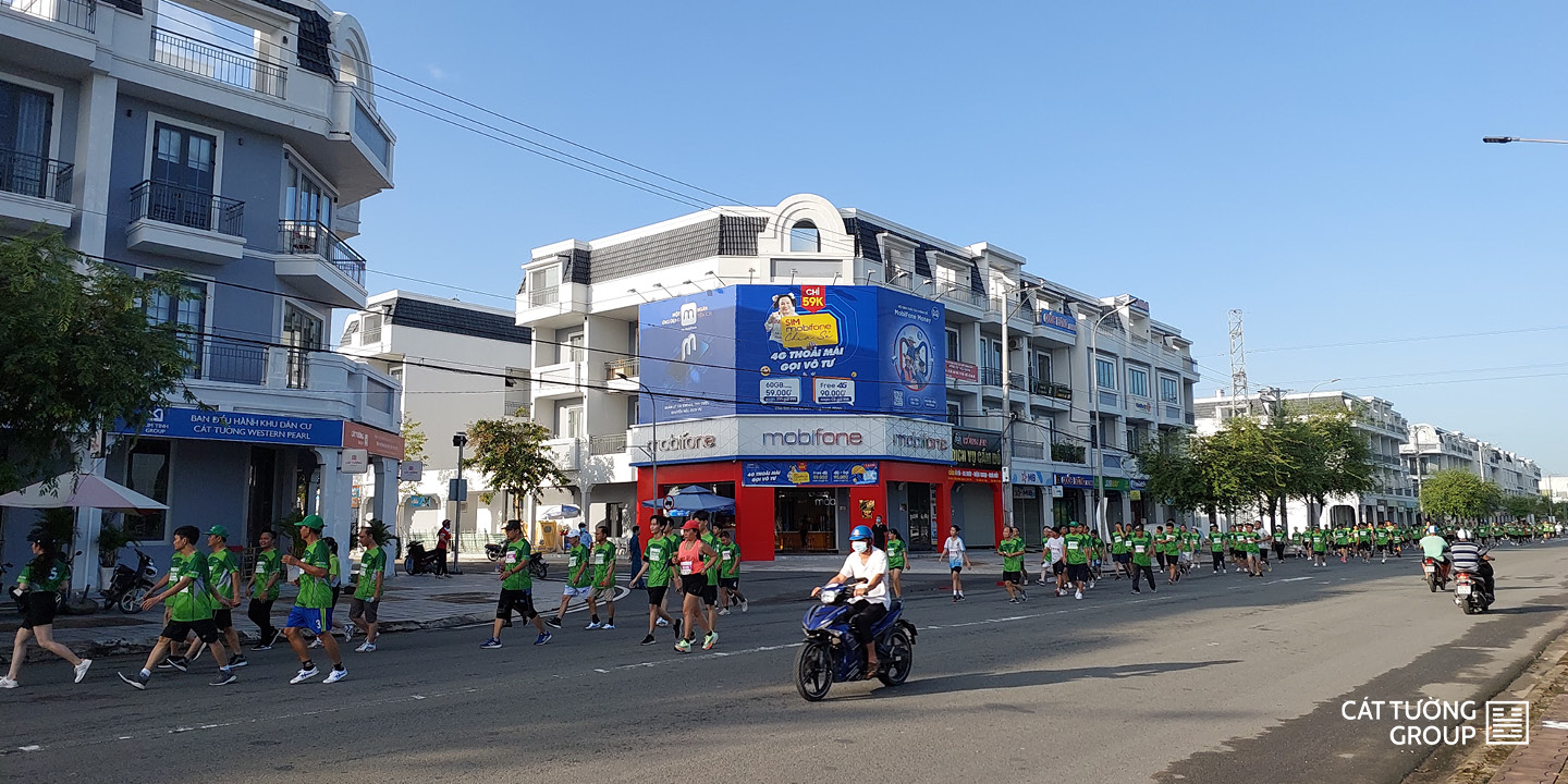 Mekong Delta Marathon 2022 qua Cát Tường Western Pearl 2