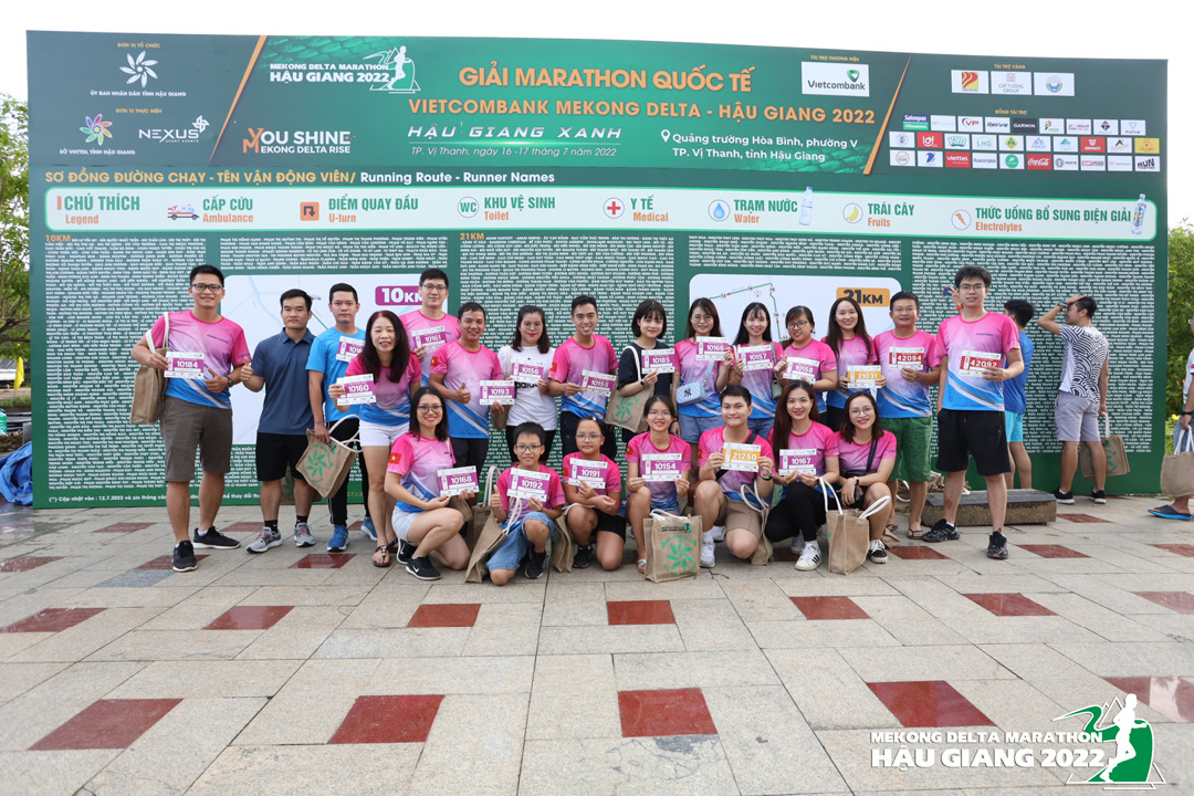 VDV hào hứng tham gia Mekong Delta Marathon 2022