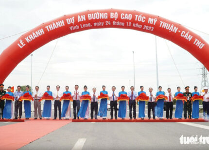 Thông xe cầu Mỹ Thuận 2 và cao tốc Mỹ Thuận – Cần Thơ